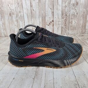 Brooks Hyperion Tempo Womens Running Shoes Black Teal Pink 1203281B426 Size 9